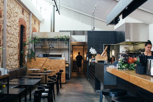 restaurant dine-in area